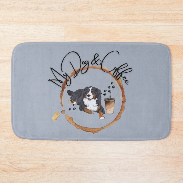 Item preview, My Beautiful Bernese Mountain Dog and My Coffee designed and sold by ElruffPets.