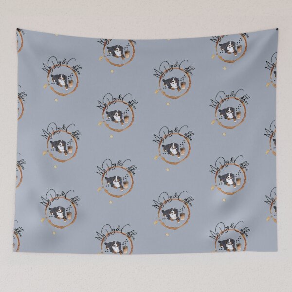 Item preview, My Beautiful Bernese Mountain Dog and My Coffee designed and sold by ElruffPets.