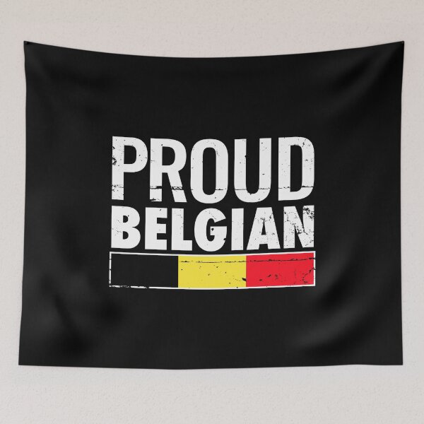 Item preview, Proud Belgian Belgian flag designed and sold by max-it-out.
