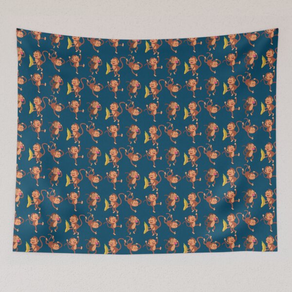 Item preview, Monkey Throw Blanket Blankets For Kids (Second Edition)   designed and sold by Timmarshall.