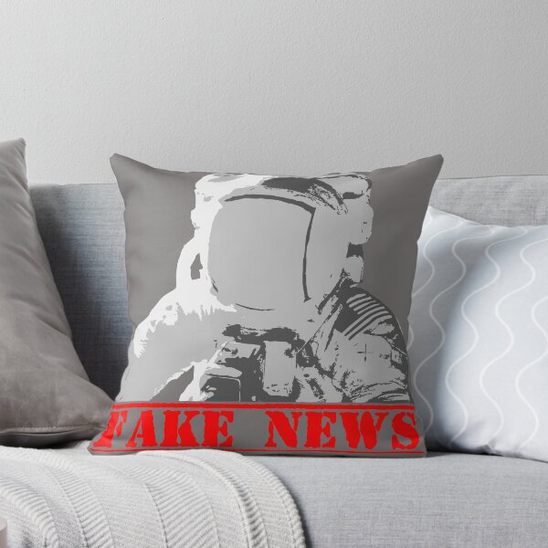 Item preview, Moon Landing Fake News, Truth seeker, Printed Truth Gift Idea! designed and sold by printedtruth.