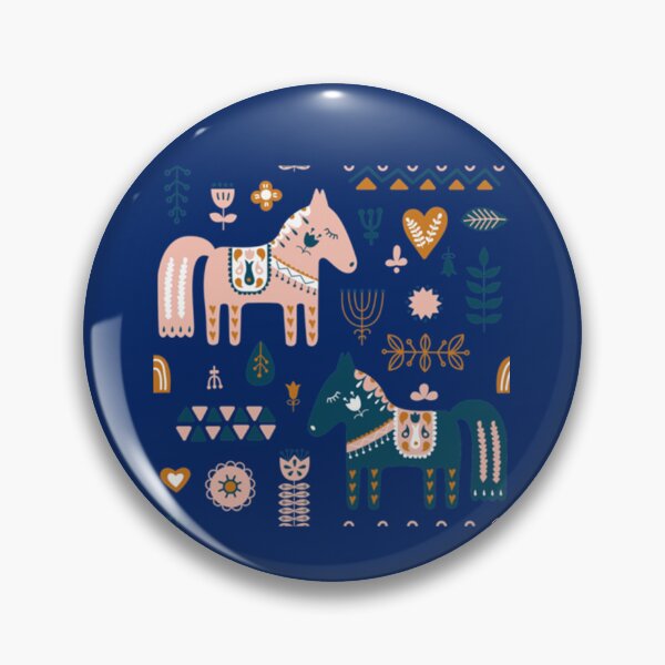 Item preview, Baby Horses Folk Art Pattern   designed and sold by Timmarshall.