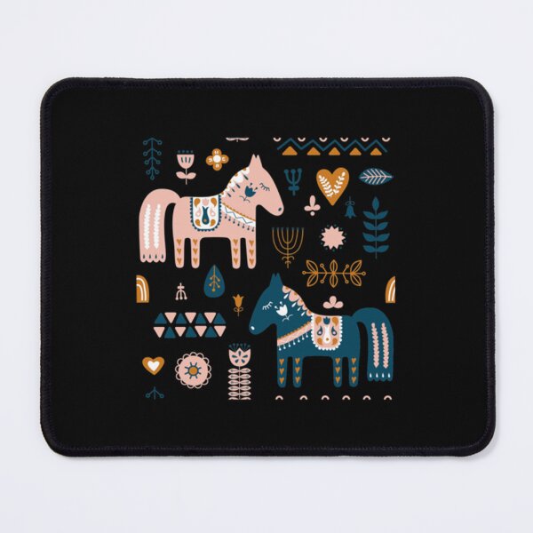 Item preview, Baby Horses Folk Art Pattern designed and sold by Timmarshall.