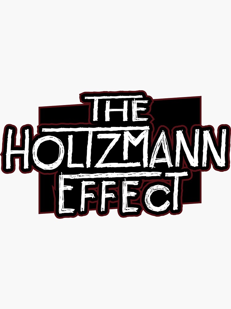 Thumbnail 3 of 3, Sticker, The Holtzmann Effect Text Logo designed and sold by HoltzmannEffect.