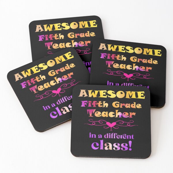 Item preview, AWESOME Fifth Grade Teacher in a different class! designed and sold by captainpeter.