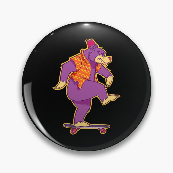 Item preview, Mongo The Bear Sticker designed and sold by avickieww80.