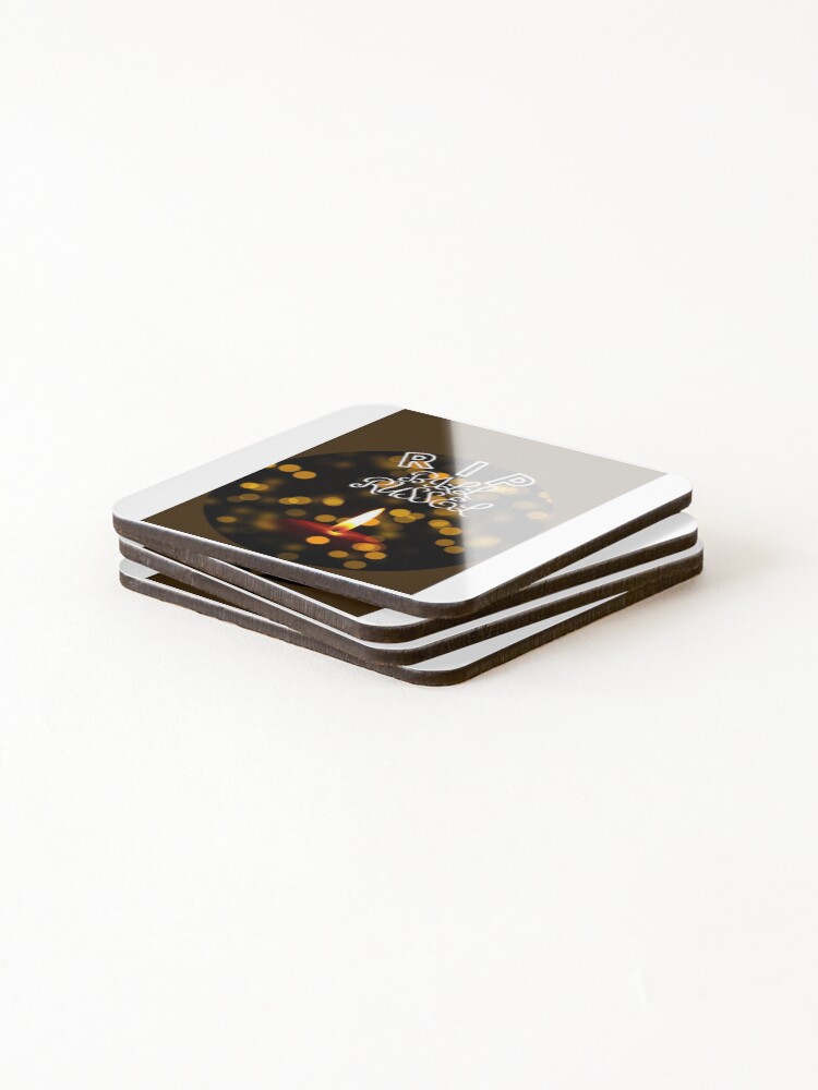Thumbnail 4 of 5, Coasters (Set of 4), RIP BILL RUSSEL designed and sold by URSAPPREAL.