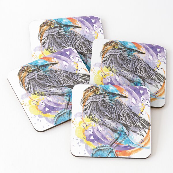 Item preview, A powerful hunting and fishing heron designed and sold by plumasycantos.