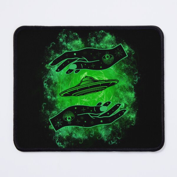 Item preview, Alien UFO Abstract Art designed and sold by KrompiX.