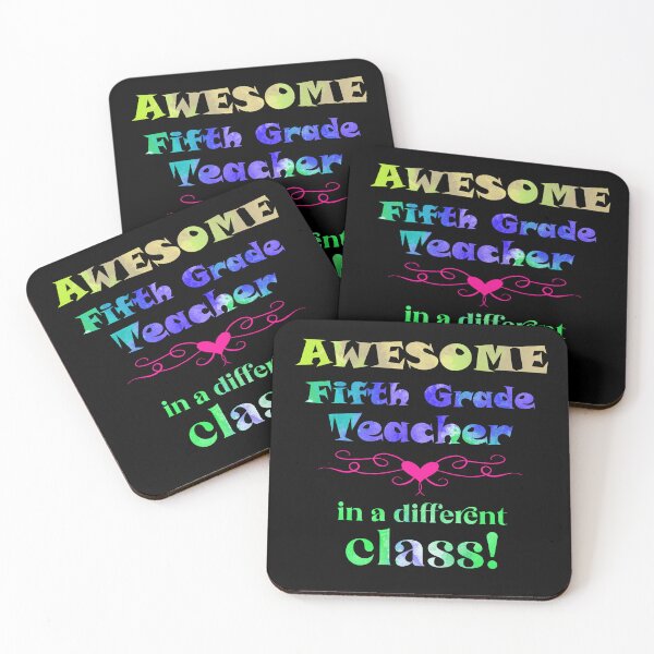 Item preview, AWESOME Fifth Grade Teacher in a different class! designed and sold by captainpeter.