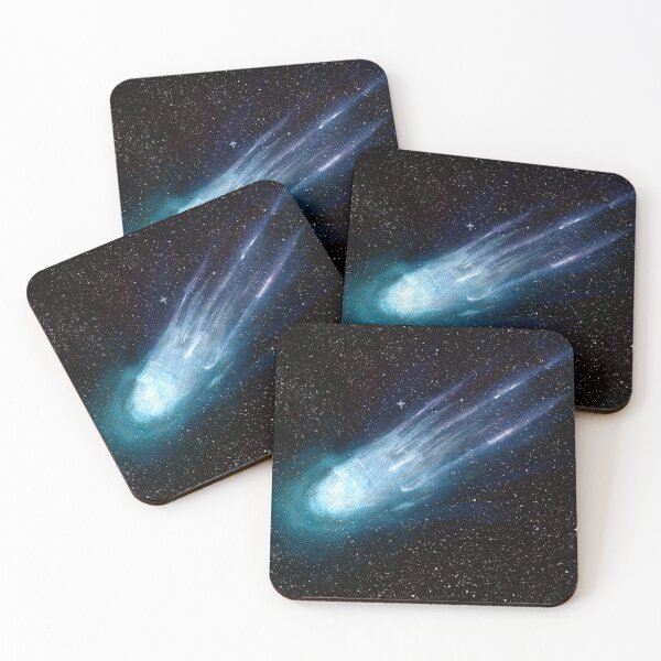 Item preview, The Comet in Deep Space designed and sold by storiedthreads.