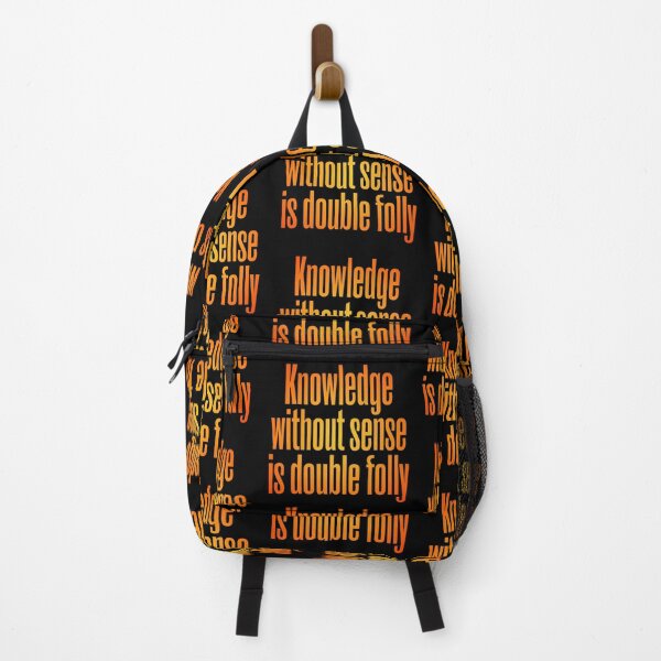 Item preview, Knowledge without sense is double folly v.4 designed and sold by x1brett.