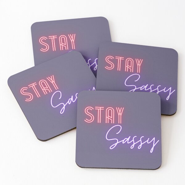 Item preview, Stay sassy- purple and pink designed and sold by Colleen Griffith.