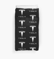 Tesla Merchandise Duvet Cover