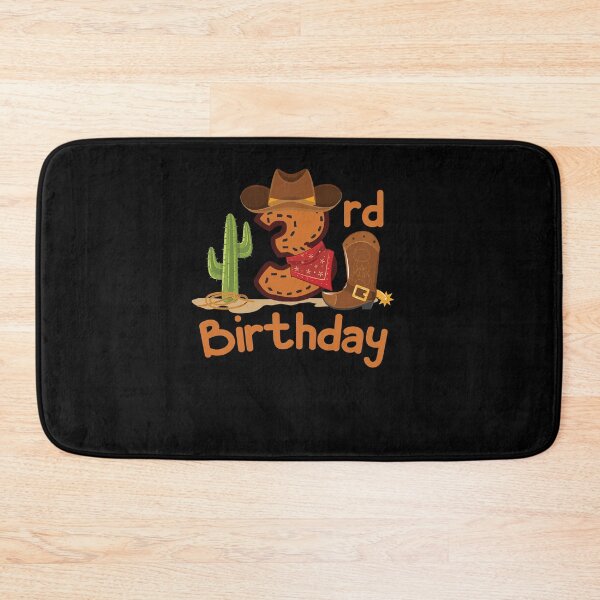 Item preview, Cowboy 3rd birthday gift children's birthday boys children designed and sold by Lenny Stahl.