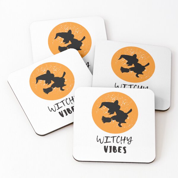Item preview, WHITE VIBES HALLOWEEN designed and sold by KatisDesign.
