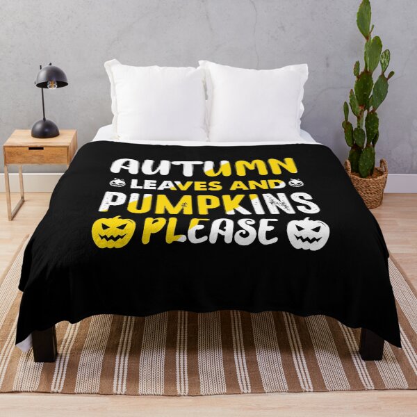 Item preview, Autumn Leaves and Pumpkins Please designed and sold by OtterFactory.
