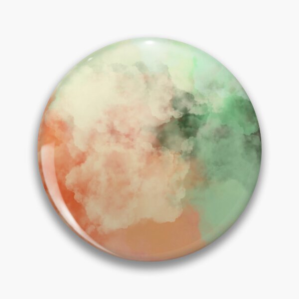 Item preview, Green/Orange Clouds designed and sold by Pcott.