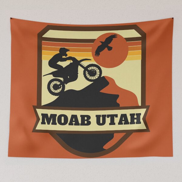 Item preview, Moab Utah National Park designed and sold by retrotravelart.