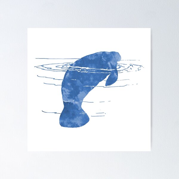 Item preview, Manatee Art designed and sold by TheJollyMarten.