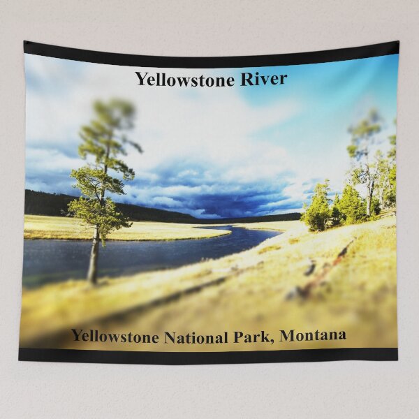 Item preview, Yellowstone National Park Madison River Montana  designed and sold by TastefulTees.