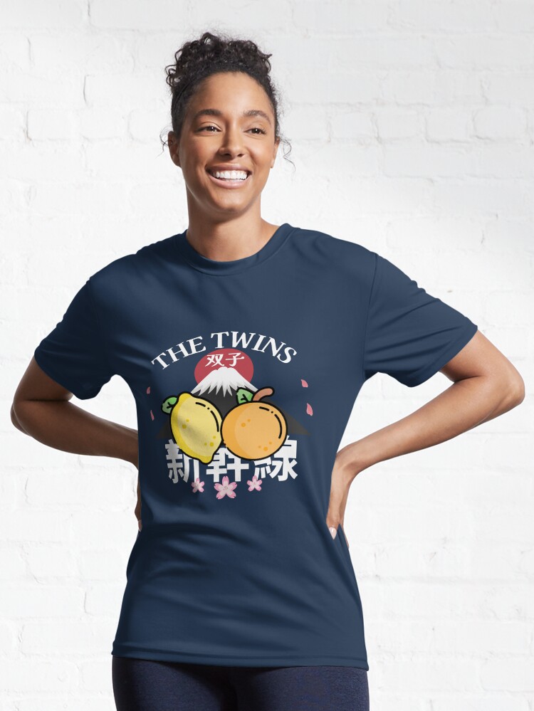 The twins lemon and tangerine Active T-Shirt for Sale by MasterLesa