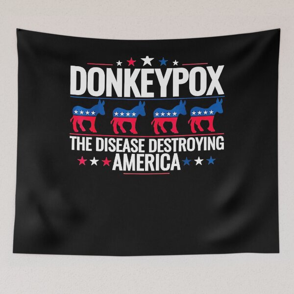 Item preview, Donkey Pox The Disease Destroying America Funny Donkeypox designed and sold by ElizabethxJime.