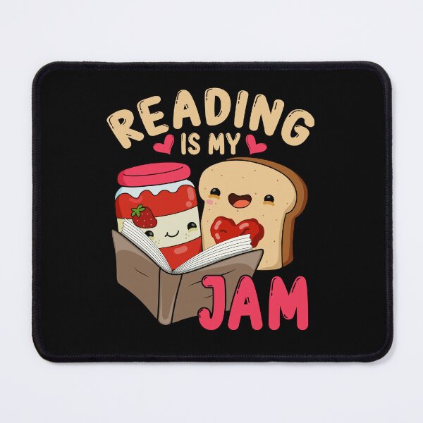 Item preview, Reading Is My Jam designed and sold by Scotte-Swiercz.