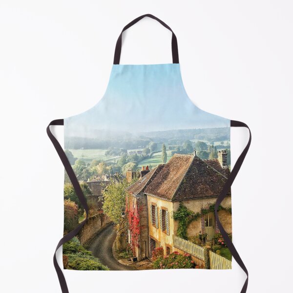 Item preview, Misty Morning in Moutiers-au-Perche designed and sold by dawne polis.