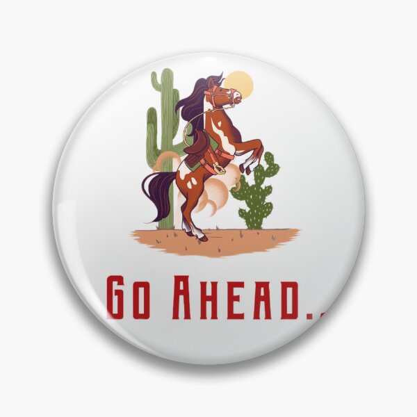 Item preview, Go Ahead Cowboy Premium Horse design designed and sold by Rodayna Elnaggar.