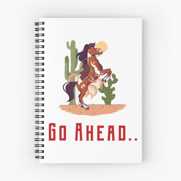 Item preview, Go Ahead Cowboy Premium Horse design designed and sold by Rodayna Elnaggar.