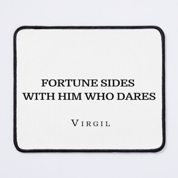 Item preview, Virgil Fortune & Daring Quote Typography designed and sold by V0IDRACE.