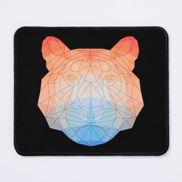 Item preview, Tiger Geometric Triangle Polygon designed and sold by franktact.