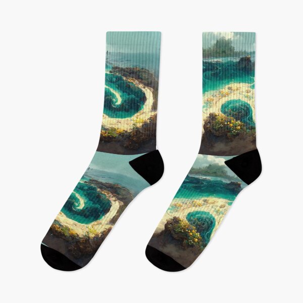 Item preview, Swirling Tidepool Digital Painting designed and sold by RadicalWombat.