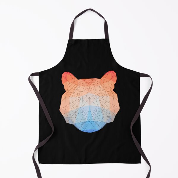 Item preview, Tiger Geometric Triangle Polygon designed and sold by franktact.