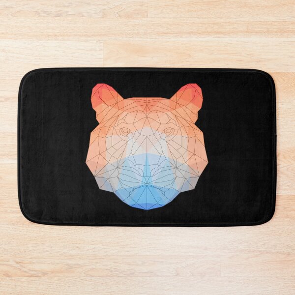 Item preview, Tiger Geometric Triangle Polygon designed and sold by franktact.