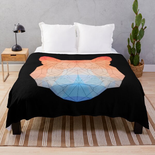 Item preview, Tiger Geometric Triangle Polygon designed and sold by franktact.