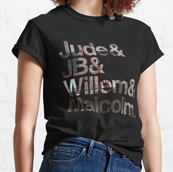 jude et malcom et willem et jb T-shirt classique