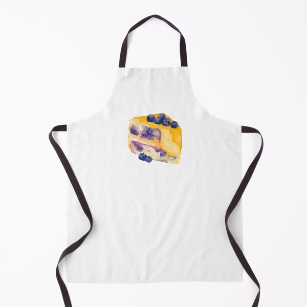 Item preview, Yummy slice of lemon and blueberry cake with icing designed and sold by KandMe.