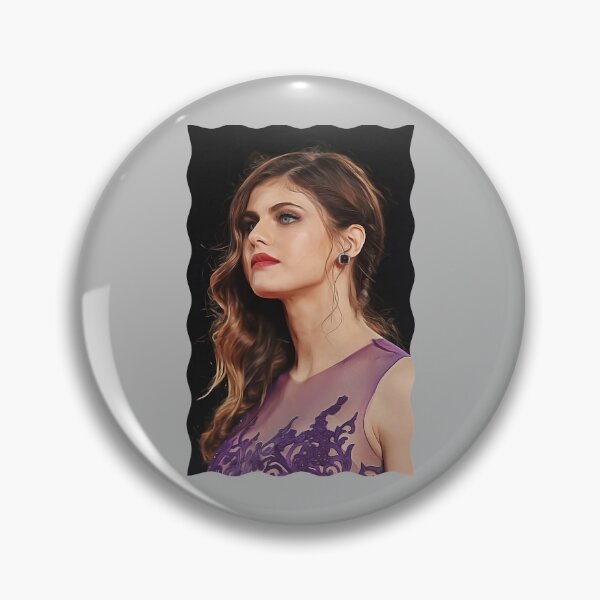 Item preview, Impressive Mesmerizing Blue Eyes Alexandra Daddario Celebrity Oil Paint Art Graphic For Fans designed and sold by AllenJarmon.
