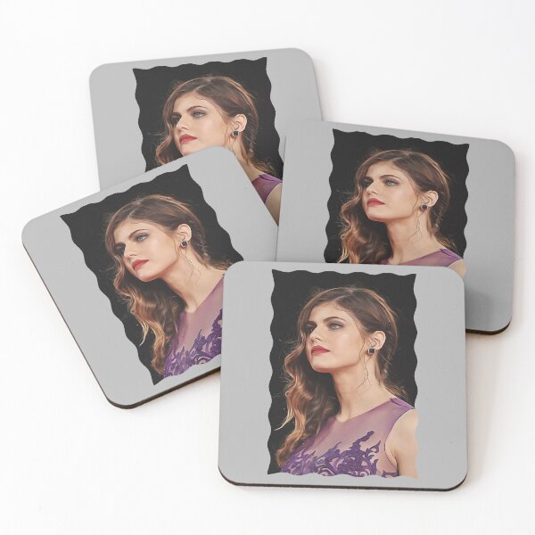 Item preview, Impressive Mesmerizing Blue Eyes Alexandra Daddario Celebrity Oil Paint Art Graphic For Fans designed and sold by AllenJarmon.