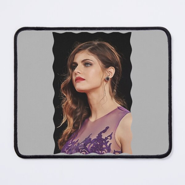 Item preview, Impressive Mesmerizing Blue Eyes Alexandra Daddario Celebrity Oil Paint Art Graphic For Fans designed and sold by AllenJarmon.