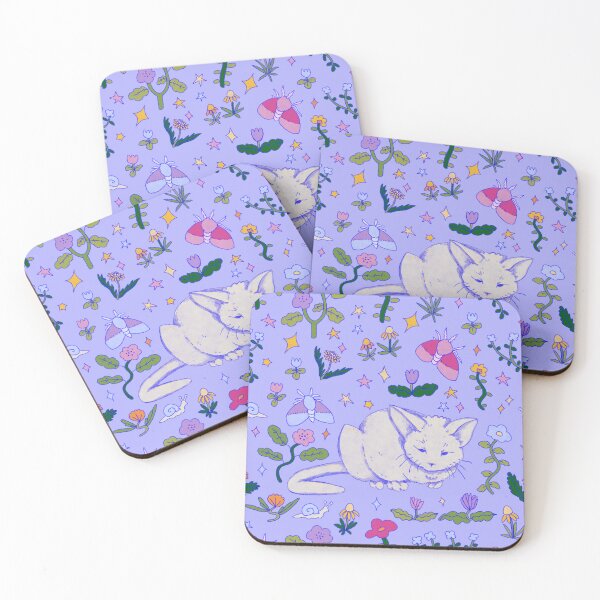Item preview, napping kitten has sweet dreams (pastel version) designed and sold by Audrey Pearson.