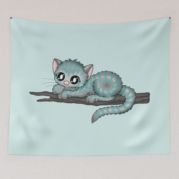 Item preview, cute fantasy cat cheshirecat designed and sold by Pezi-Creation.