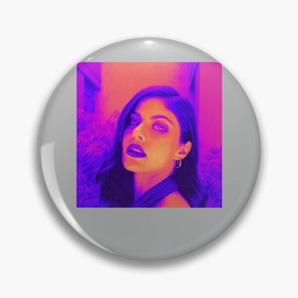 Item preview, Impressive Mesmerizing Blue Eyes Alexandra Daddario Colorful Photo Retro designed and sold by AllenJarmon.