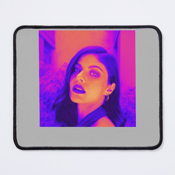 Item preview, Impressive Mesmerizing Blue Eyes Alexandra Daddario Colorful Photo Retro designed and sold by AllenJarmon.