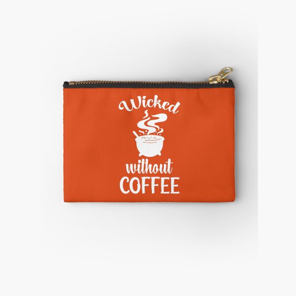 Item preview, Wicked Without Coffee. Halloween Design, Funny Coffee Lovers, Witchy Vibes designed and sold by DesignHouse07.
