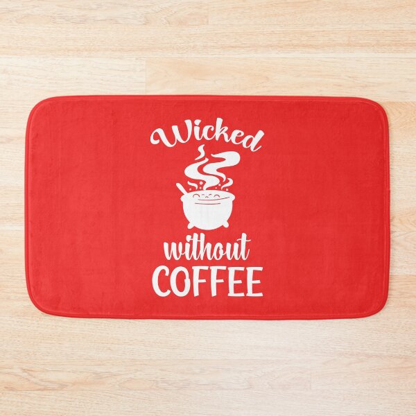 Item preview, Wicked Without Coffee. Halloween Design, Funny Coffee Lovers, Witchy Vibes designed and sold by DesignHouse07.