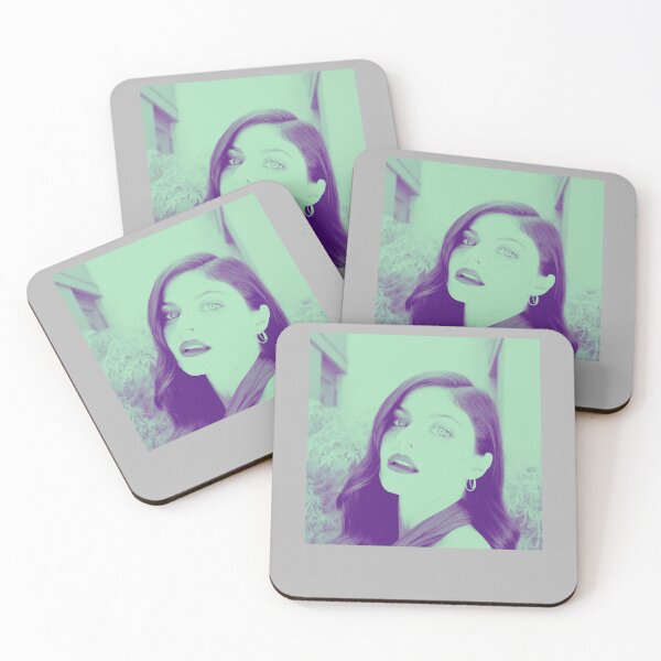 Item preview, Impressive Mesmerizing Blue Eyes Alexandra Daddario Green Photo Vintage designed and sold by AllenJarmon.