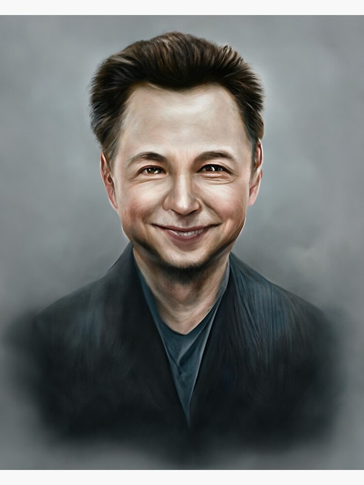 "Elon musk, AI generated" Poster for Sale by AIclothing | Redbubble